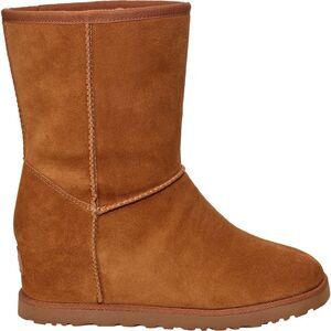 UGG Women's Classic Femme Short Boot, Chestnut, 10